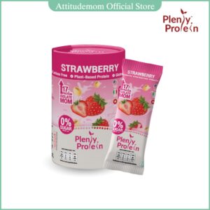 Plentitude : Plenty Protein ผลิตภัณฑ์เสริมอาหารสำหรับคุณแม่ (Strawberry)