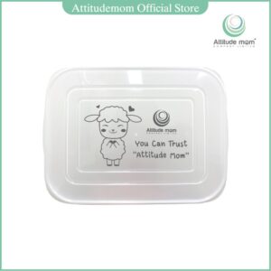 Attitude Mom : กล่องใส่อุปกรณณ์ลายแกะน้อยเอวา ( 1 ใบ )