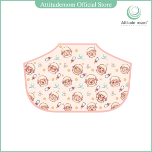 Attitude Mom : ผ้าคลุมสำหรับปั๊มนม ลาย Rosy Sheep ( จำนวน 1 ผืน )
