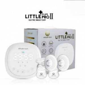 เครื่องปั๊มนม Little Plus Pro II ผ่อนสูงสุด 3 เดือน แถมกล่องเก็บอุปกรณ์ 1 ใบ , กระเป๋าใส่เครื่องปั๊มนม 1 ใบ