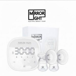 เครื่องปั๊มนม Mirror Light ผ่อนสูงสุด 3 เดือน แถมฟรี !! กล่องเก็บอุปกรณ์ 1 ใบ , กระเป๋าใส่เครื่อง 1 ใบ
